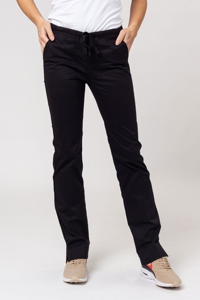 Dámské lékařské kalhoty Cherokee Core Stretch Mid Rise černé-1