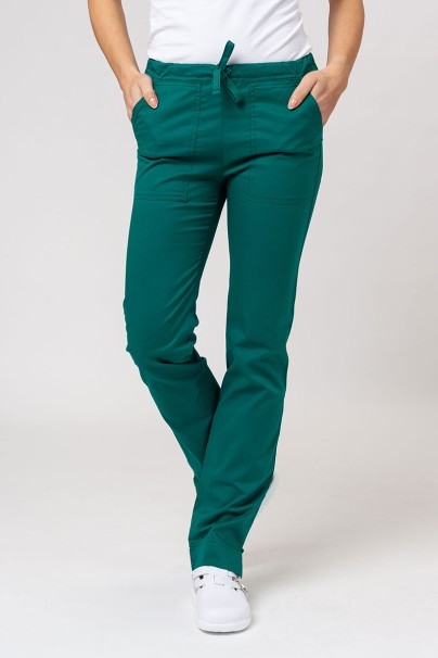 Dámské lékařské kalhoty Cherokee Core Stretch Mid Rise zelené-1