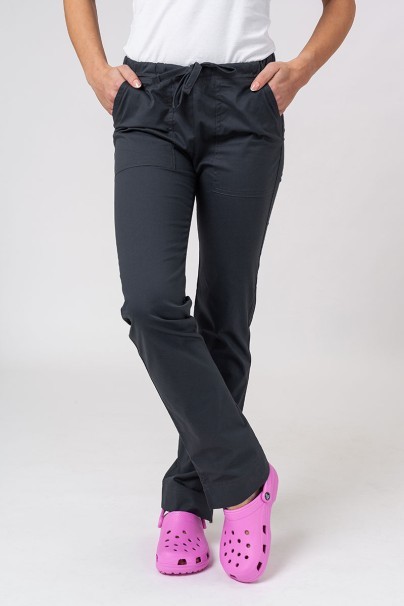 Dámské lékařské kalhoty Cherokee Core Stretch Mid Rise šedé-1