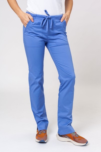 Dámské lékařské kalhoty Cherokee Core Stretch Mid Rise klasicky modré-1