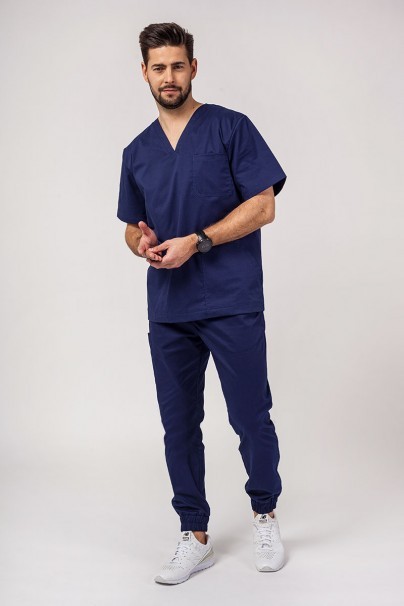Pánská lékařská souprava Sunrise Uniforms Active (halena Flex, kalhoty Flow) námořnická modř-1