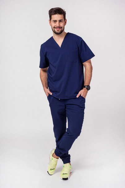 Lékařská souprava Sunrise Uniforms Premium Men (halena Dose, kalhoty Select) námořnická modř-1