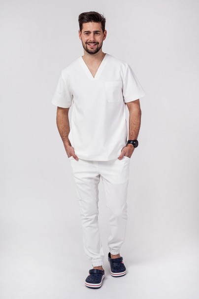 Lékařská souprava Sunrise Uniforms Premium Men (halena Dose, kalhoty Select) ecru-1
