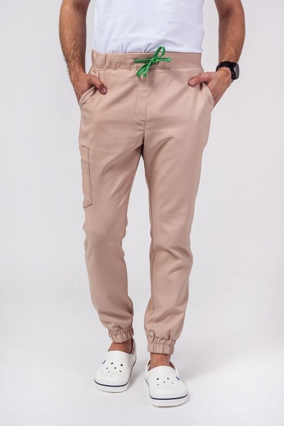Pánské kalhoty Sunrise Uniforms Premium Select béžové-1