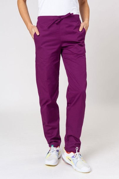 Dámské lékařské kalhoty Sunrise Uniforms Basic Regular jasně lilkové-1