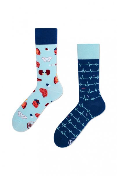 Barevné ponožky dr Sock - Many Mornings-1