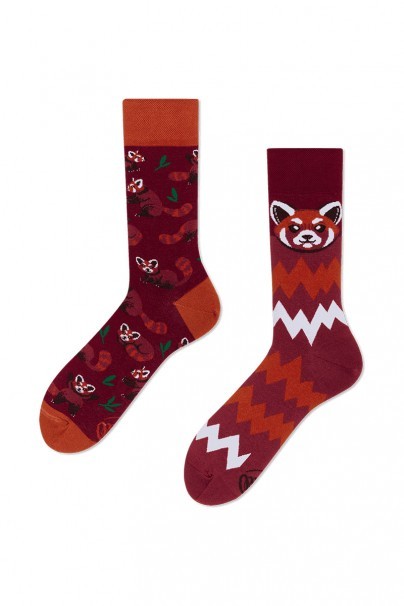 Barevné ponožky Red Panda - Many Mornings-1