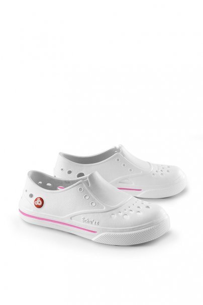 Schu'zz Sneaker'zz bílé / růžové boty-1