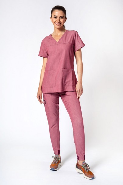 Lékařská souprava Adar Uniforms Ultimate vřesová (s halenou Sweetheart - elastic)-1