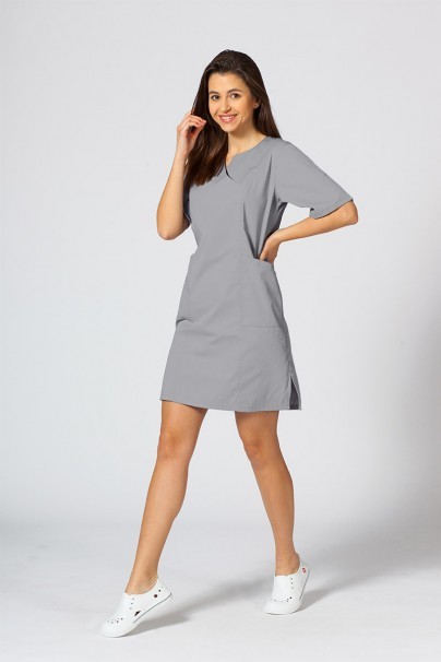 Lékařské klasické šaty Sunrise Uniforms šedé-1