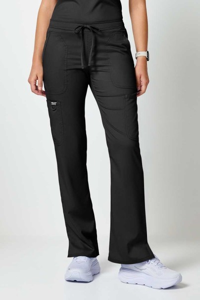 Dámské lékařské kalhoty Cherokee Revolution Flare Leg černé-1