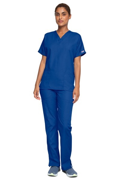 Lékařská dámská souprava Cherokee Originals (halena V-neck, kalhoty N.Rise) tmavě modrá-1