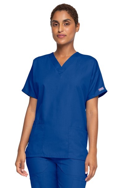 Lékařská dámská halena Cherokee Originals V-neck Top tmavě modrá-1